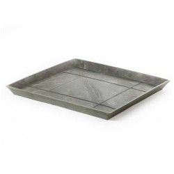 Τετράγωνο Πιάτο για Γλάστρες Ecopots 18x18x2,5εκ.
