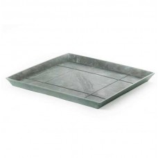 Τετράγωνο Πιάτο για Γλάστρες Ecopots 28x28x3εκ.