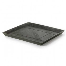 Τετράγωνο Πιάτο για Γλάστρες Ecopots 43x43x(Υ)3,5εκ.