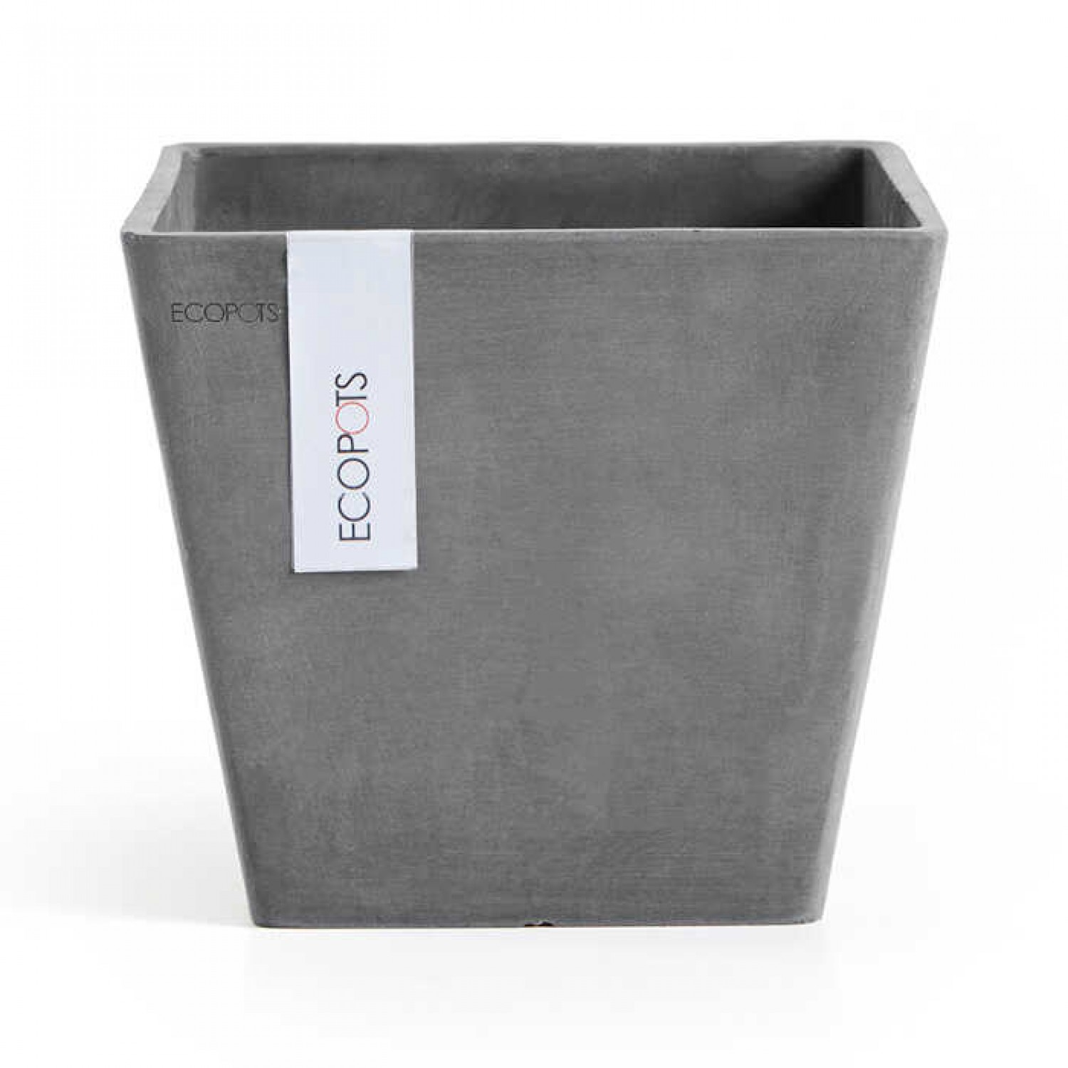 Τετράγωνες Γλάστρες Rotterdam 20x20x(Υ)17,5εκ. Ecopots