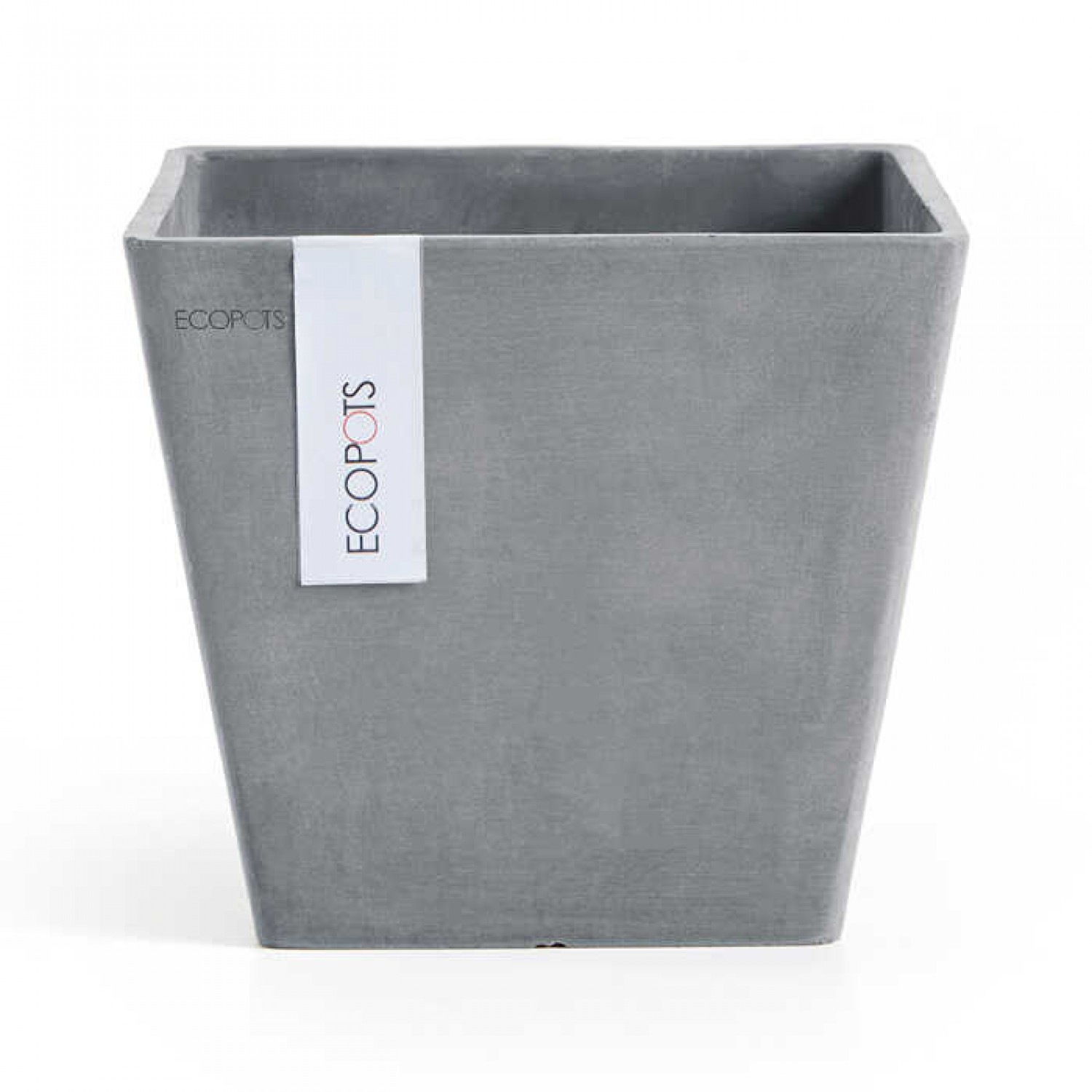Τετράγωνες Γλάστρες Rotterdam 50x50x(Υ)44εκ. Ecopots