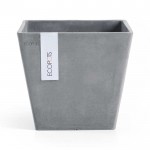 Τετράγωνες Γλάστρες Rotterdam 20x20x(Υ)17,5εκ. Ecopots