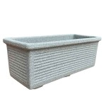 Ζαρντινιέρα Γκρι 100x44x(Υ)39cm Πλαστική ROMAN CLASSIC Ζαρντινιέρα Γκρι 100x44x(Υ)39cm Πλαστική ROMAN CLASSIC 12 Kenzi - Πλαστικές Ζαρντινιέρες