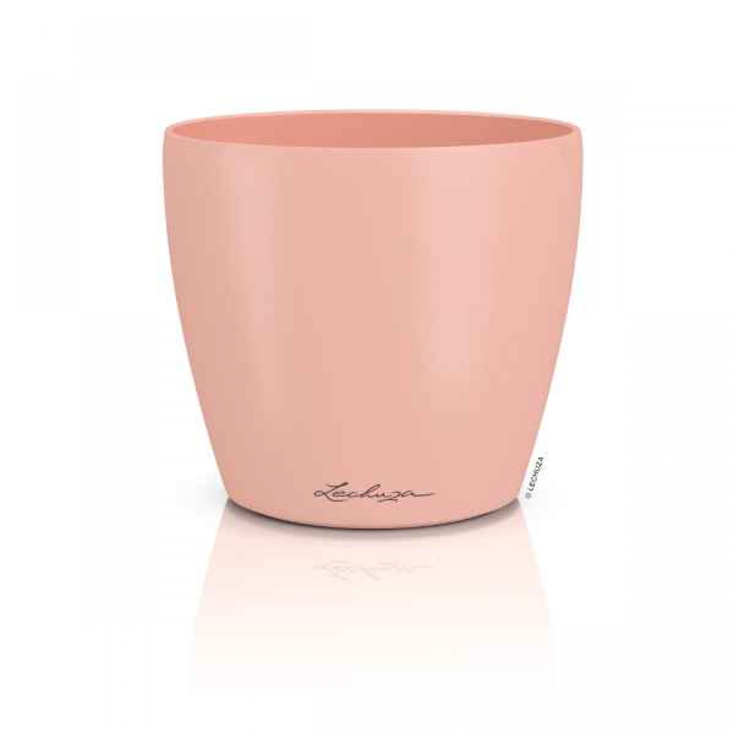 LECHUZA Cachepot DECO 10 Σομόν Ø11x10cm Πλαστική Γλάστρα-Κασπώ - Στρογγυλές Πλαστικές Γλάστρες Εσωτερικών Χώρων
