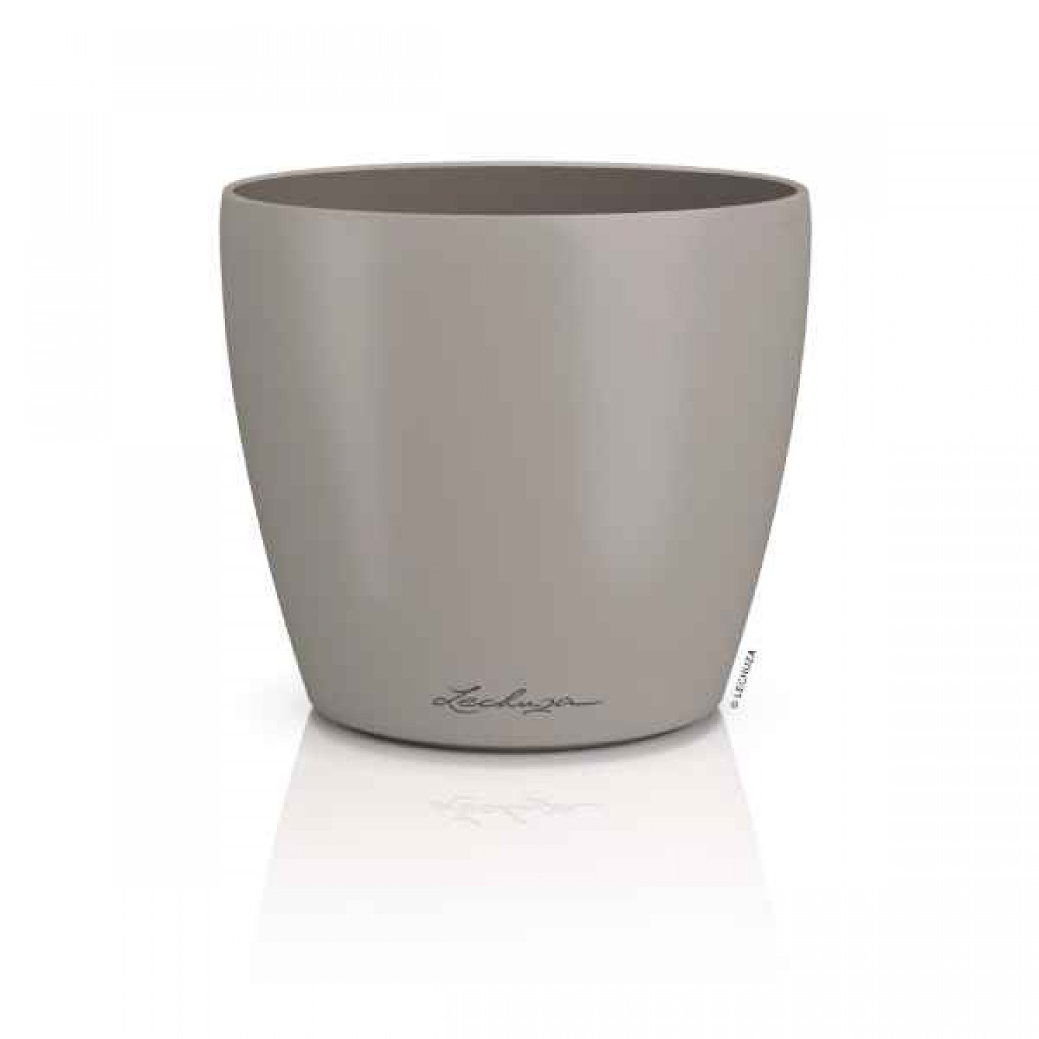 LECHUZA Cachepot DECO 10 Καφέ Άμμου Ø11x10cm Πλαστική Γλάστρα-Κασπώ - Στρογγυλές Πλαστικές Γλάστρες Εσωτερικών Χώρων