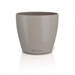 LECHUZA Cachepot DECO 10 Καφέ Άμμου Ø11x10cm Πλαστική Γλάστρα-Κασπώ - Στρογγυλές Πλαστικές Γλάστρες Εσωτερικών Χώρων