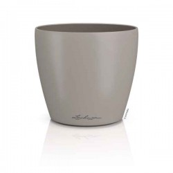 LECHUZA Cachepot DECO 12 Καφέ Άμμου Ø13x12cm Πλαστική Γλάστρα-Κασπώ - Στρογγυλές Πλαστικές Γλάστρες Εσωτερικών Χώρων