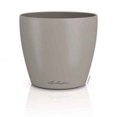 LECHUZA Cachepot DECO 18 Καφέ Άμμου Ø19x17cm Πλαστική Γλάστρα-Κασπώ - Στρογγυλές Πλαστικές Γλάστρες Εσωτερικών Χώρων