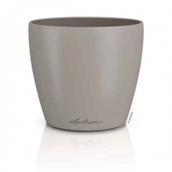 LECHUZA Cachepot DECO 18 Καφέ Άμμου Ø19x17cm Πλαστική Γλάστρα-Κασπώ - Στρογγυλές Πλαστικές Γλάστρες Εσωτερικών Χώρων
