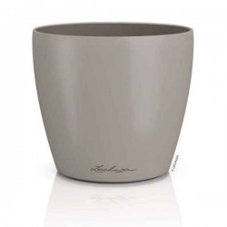 LECHUZA Cachepot DECO 21 Καφέ Άμμου Ø22x20,5cm Πλαστική Γλάστρα-Κασπώ - Στρογγυλές Πλαστικές Γλάστρες Εσωτερικών Χώρων