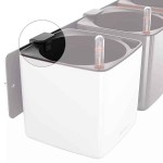Μαγνητική Βάση Στήριξης CUBE Glossy, CUBE Color-Triple - Green Wall Μεταλλικές Ράβδοι & Μαγνητικά Στηρίγματα Τοίχου Γλαστρών