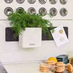 Metal Strip for CUBE Glossy 14, CUBE Color and Triple - Metallic Strips to Attached Planters on Walls