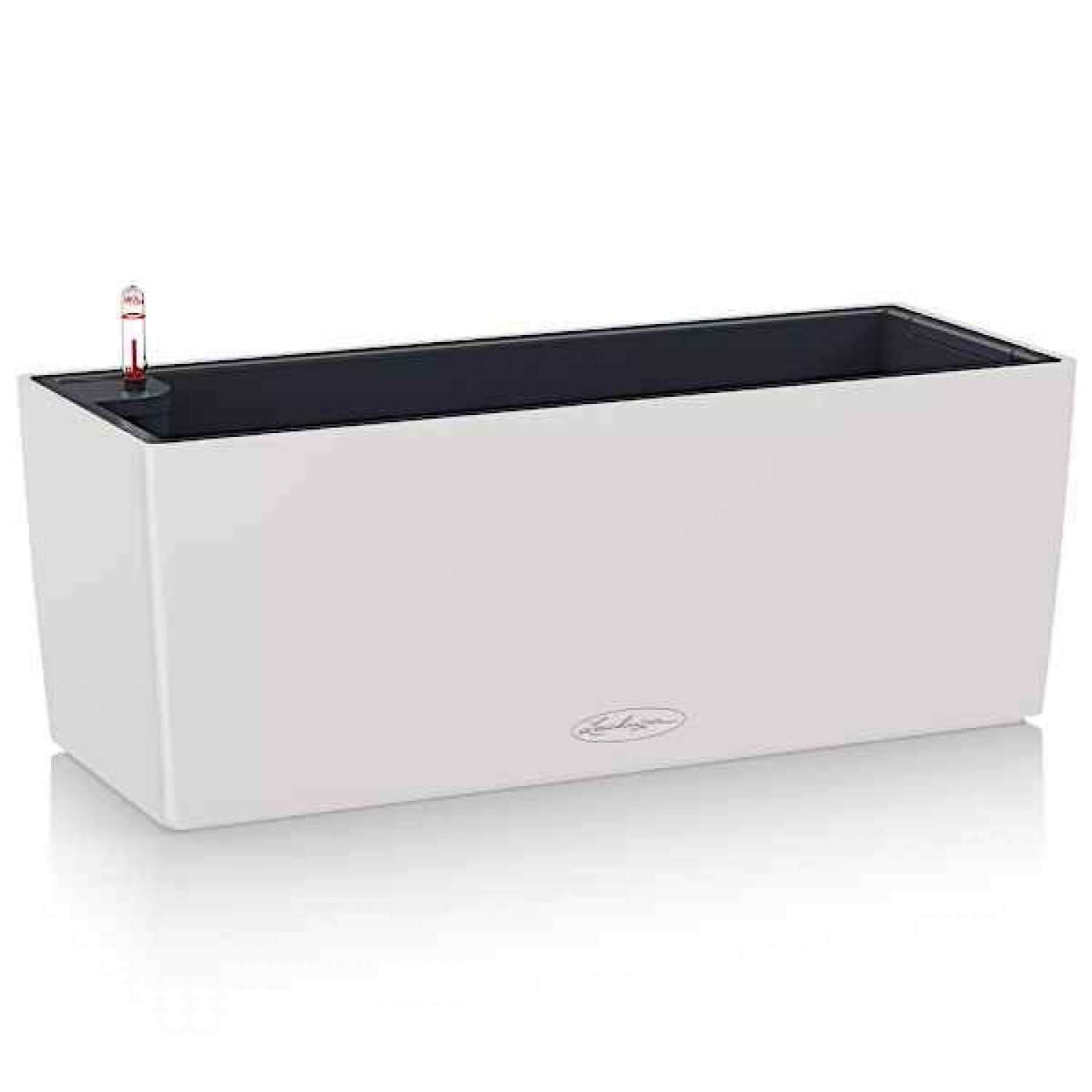 BALCONERA Color 50 Light Grey 50x19x19cm LECHUZA Self-Watering Planter & Window Box - Automatic Watering Planters