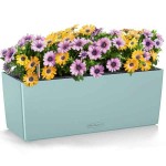 BALCONERA Color 50 Pastel Green 50x19x19cm LECHUZA Self-Watering Planter & Window Box - Automatic Watering Planters