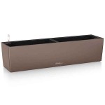 BALCONERA Color 80 Nutmeg 79x19x19cm LECHUZA Self-Watering Planter & Window Box - Automatic Watering Planters