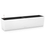 BALCONERA Color 80 White 79x19x19cm LECHUZA Self-Watering Planter & Window Box - Automatic Watering Planters