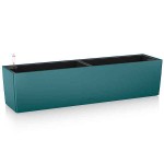 BALCONERA Color 80 Μπλε Πετρόλ 79x19x19cm LECHUZA Αυτοποτιζόμενη Ζαρντινιέρα & Κασπώ - Αυτοποτιζόμενες Ζαρντινιέρες 