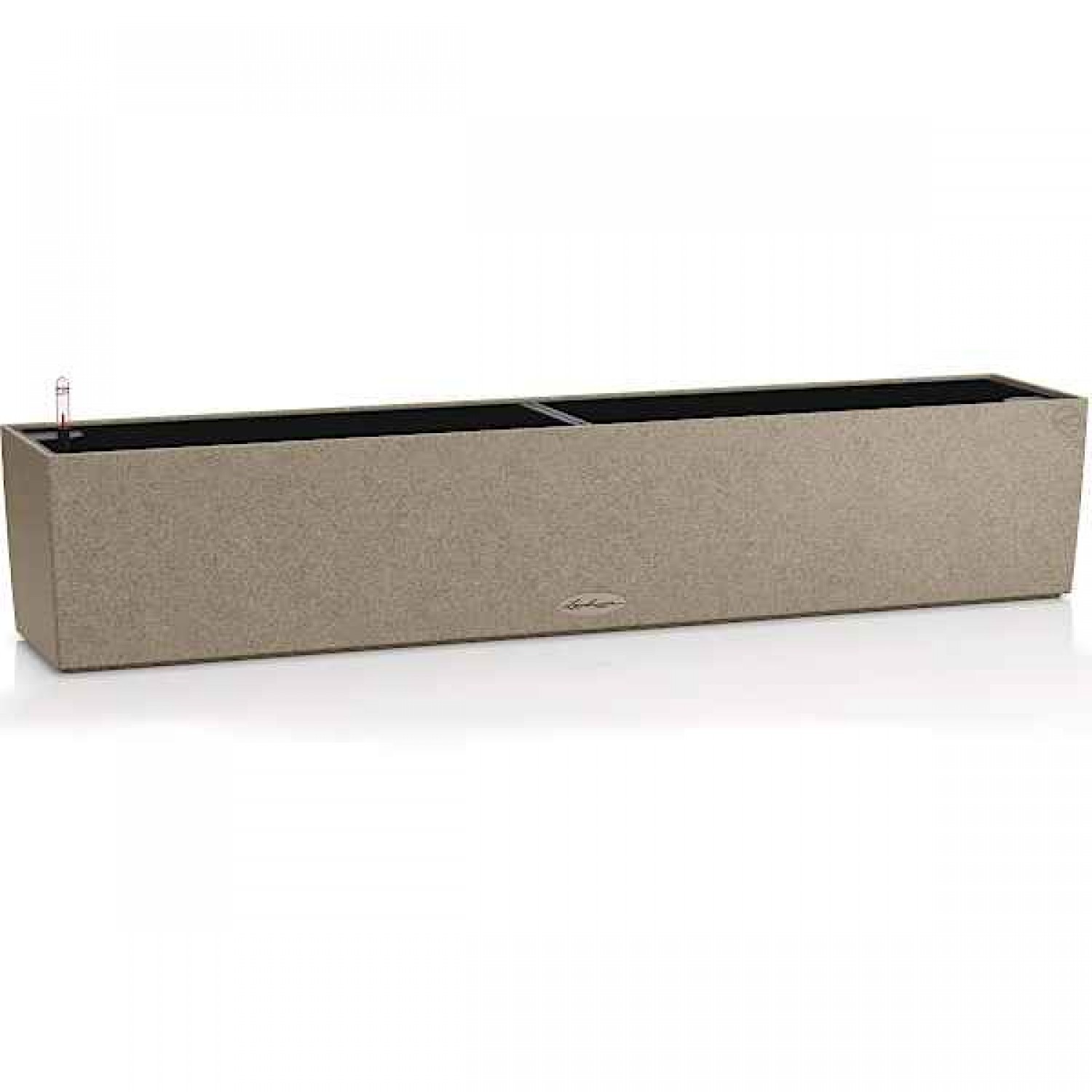 BALCONERA Stone 100 Μπεζ Ζαρντινιέρα Αυτοποτιζόμενη 100x19x19cm LECHUZA - Αυτοποτιζόμενες Ζαρντινιέρες