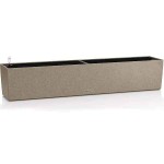 BALCONERA Stone 100 Μπεζ Ζαρντινιέρα Αυτοποτιζόμενη 100x19x19cm LECHUZA - Αυτοποτιζόμενες Ζαρντινιέρες