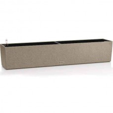 BALCONERA Stone 100 Μπεζ Ζαρντινιέρα Αυτοποτιζόμενη 100x19x19cm LECHUZA - Αυτοποτιζόμενες Ζαρντινιέρες