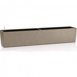 BALCONERA Stone 100 Μπεζ Ζαρντινιέρα Αυτοποτιζόμενη 100x19x19cm LECHUZA - Αυτοποτιζόμενες Ζαρντινιέρες