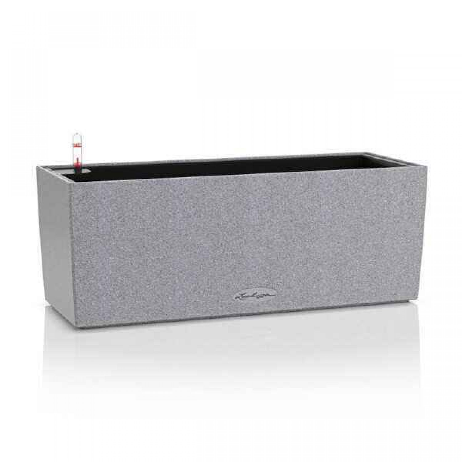 BALCONERA Stone 40 Γκρι Ζαρντινιέρα Αυτοποτιζόμενη 40x19x19cm LECHUZA - Αυτοποτιζόμενες Ζαρντινιέρες