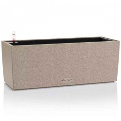 BALCONERA Stone 50 Beige Self-Watering Planter 50x19x19cm LECHUZA - Rectangular Planters & Planter Boxes