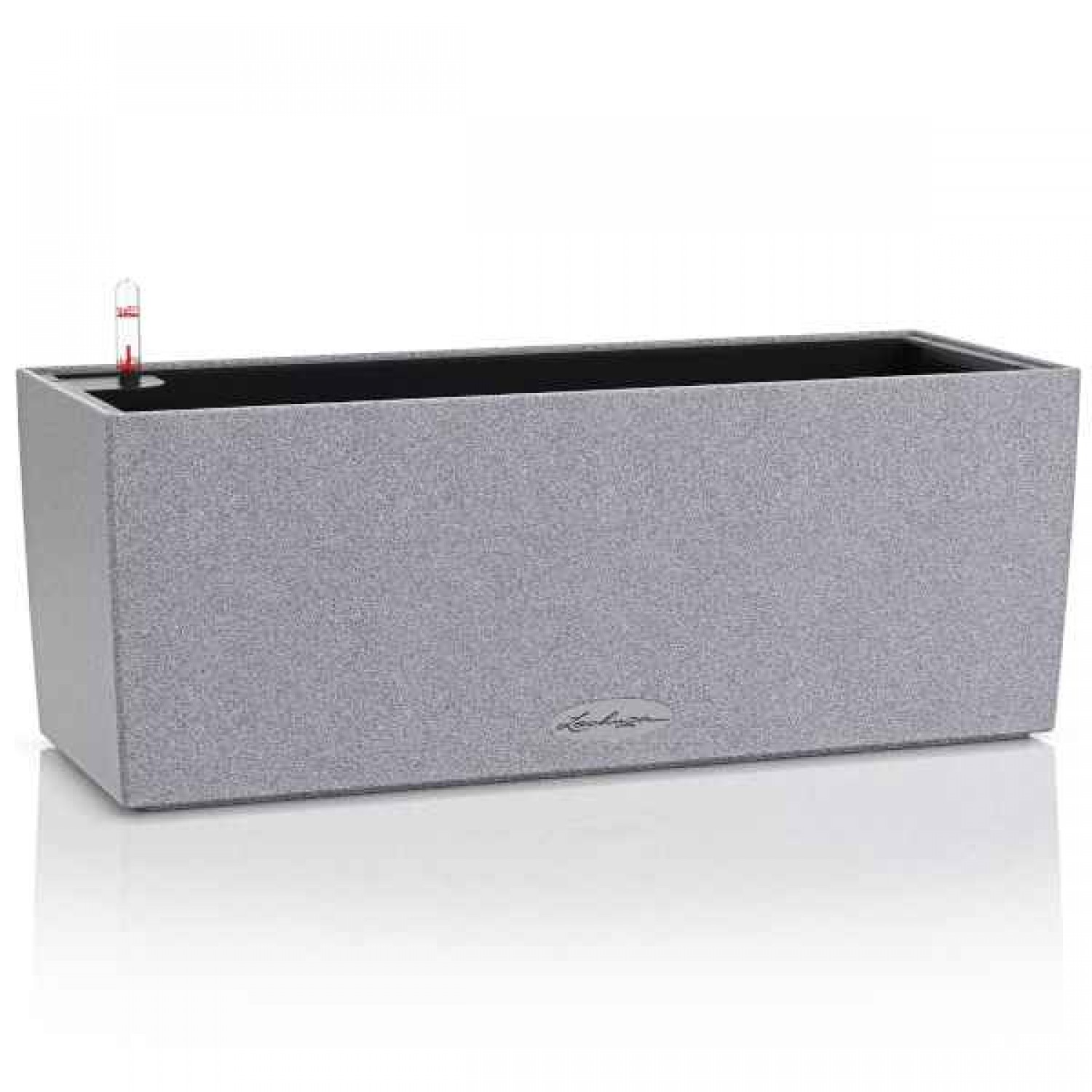 BALCONERA Stone 50 Γκρι Ζαρντινιέρα Αυτοποτιζόμενη 50x19x19cm LECHUZA - Αυτοποτιζόμενες Ζαρντινιέρες