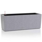BALCONERA Stone 50 Γκρι Ζαρντινιέρα Αυτοποτιζόμενη 50x19x19cm LECHUZA - Αυτοποτιζόμενες Ζαρντινιέρες