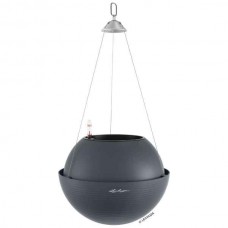 BOLA Color 32 Σχιστόλιθος Ø32x25cm Κρεμαστή Αυτοποτιζόμενη Γλάστρα & Κασπώ LECHUZA - Κρεμαστές Αυτοποτιζόμενες Γλάστρες