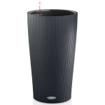 Αυτοποτιζόμενη Γλάστρα CILINDRO Color 32 Σχιστόλιθος Ø32x56cm
