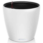 CLASSICO Color LS 35 Λευκή Ø34,5x32,5cm LECHUZA Αυτοποτιζόμενη Γλάστρα & Κασπώ - Αυτοποτιζόμενες Γλάστρες