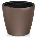 CLASSICO Color LS 28 Καφέ Κοκκινωπή Ø27,5x26cm LECHUZA Αυτοποτιζόμενη Γλάστρα & Κασπώ - Αυτοποτιζόμενες Γλάστρες