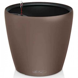 CLASSICO Color LS 21 Καφέ Κοκκινωπή Ø21,5x20,5cm LECHUZA Αυτοποτιζόμενη Γλάστρα & Κασπώ - Αυτοποτιζόμενες Γλάστρες
