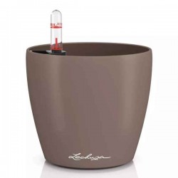 CLASSICO Color 18 Καφέ Κοκκινωπή Ø19x17cm Στρογγυλή Αυτοποτιζόμενη Γλάστρα & Κασπώ LECHUZA - Στρογγυλές Αυτοποτιζόμενες Γλάστρες