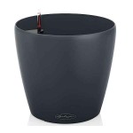 CLASSICO Color 50 Σχιστόλιθος Ø50x46cm Στρογγυλή Αυτοποτιζόμενη Γλάστρα & Κασπώ LECHUZA - Στρογγυλές Αυτοποτιζόμενες Γλάστρες