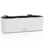 CUBE Color Triple Λευκή 40x14x14cm Ζαρντινιέρα Αυτοποτιζόμενη με Άγκιστρα Μπαλκονιού LECHUZA - Αυτοποτιζόμενες Ζαρντινιέρες Μπαλκονιών