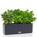 CUBE Color Triple Σχιστόλιθος 40x14x14cm Ζαρντινιέρα Αυτοποτιζόμενη με Άγκιστρα Μπαλκονιού LECHUZA - Αυτοποτιζόμενες Ζαρντινιέρες Μπαλκονιών
