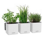Αυτοποτιζόμενη Λευκή Γλάστρα Τοίχου Green Wall Home Kit Color LECHUZA - Κάθετος Κήπος & Αυτοποτιζόμενες Τετράγωνες Γλάστρες
