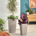 CUBICO Color 22 Αυτοποτιζόμενη Πλαστική Γλάστρα Lechuza