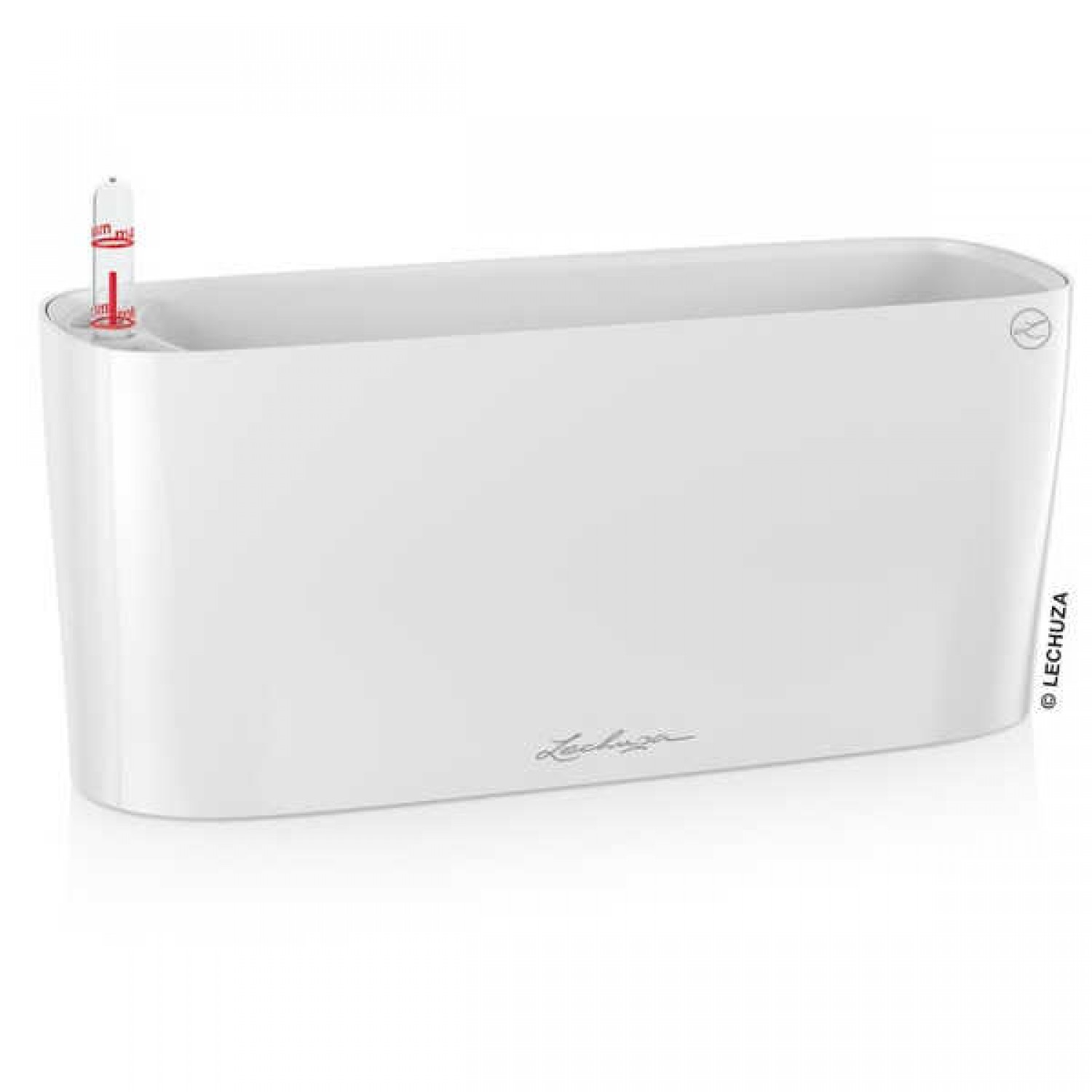 Αυτοποτιζόμενη Ζαρντινιέρα DELTA 20 Λευκή 40x15x18cm