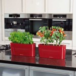 DELTA 20 Charcoal Metallic 40x15x18cm Self-Watering Planter