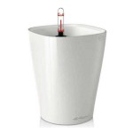 Αυτοποτιζόμενη Γλάστρα MINI DELTINI Λευκή 10x10x13cm