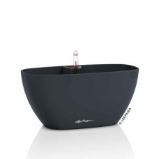 NAVIO Color 10 Σχιστόλιθος 29x14x(Υ)13,5cm Αυτοποτιζόμενη Γλάστρα & Κασπώ LECHUZA - Κρεμαστές Αυτοποτιζόμενες Γλάστρες
