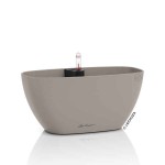 NAVIO Color 10 Καφέ Άμμου 29x14x(Υ)13,5cm Αυτοποτιζόμενη Γλάστρα & Κασπώ LECHUZA - Κρεμαστές Αυτοποτιζόμενες Γλάστρες