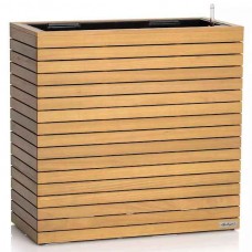 PALO WIDE 80 HIGH Wood Self-Watering Planter 79x37x77cm LECHUZA Complete