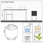 Πλαστικές Γλάστρες PILA Color 35x35x32,5εκ. LECHUZA 