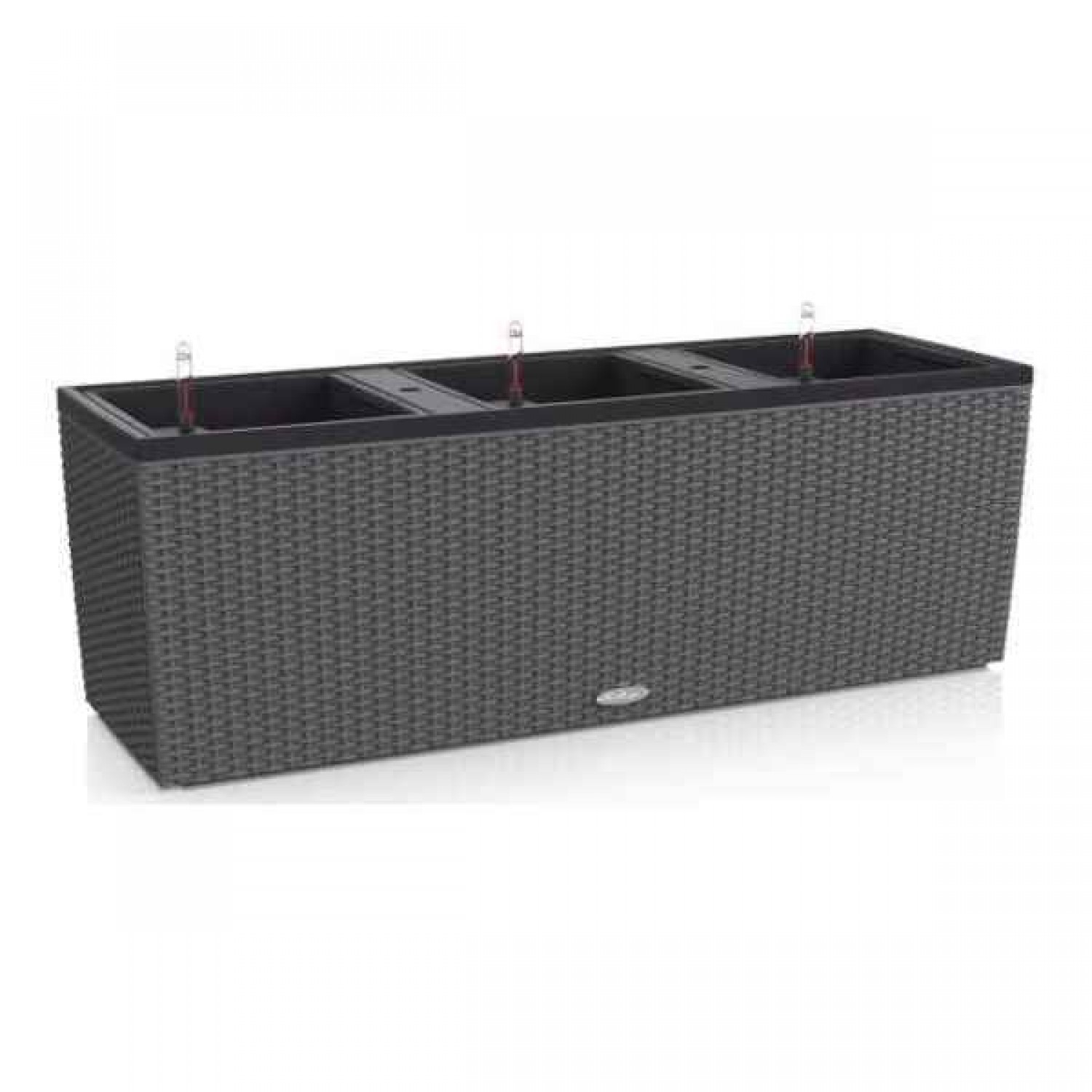 TRIO Cottage 30 Γρανίτης 100x32x(Υ)34cm Lechuza Αυτοποτιζόμενη Ζαρντινιέρα & Κασπώ - Αυτοποτιζόμενες Ζαρντινιέρες & Γλάστρες