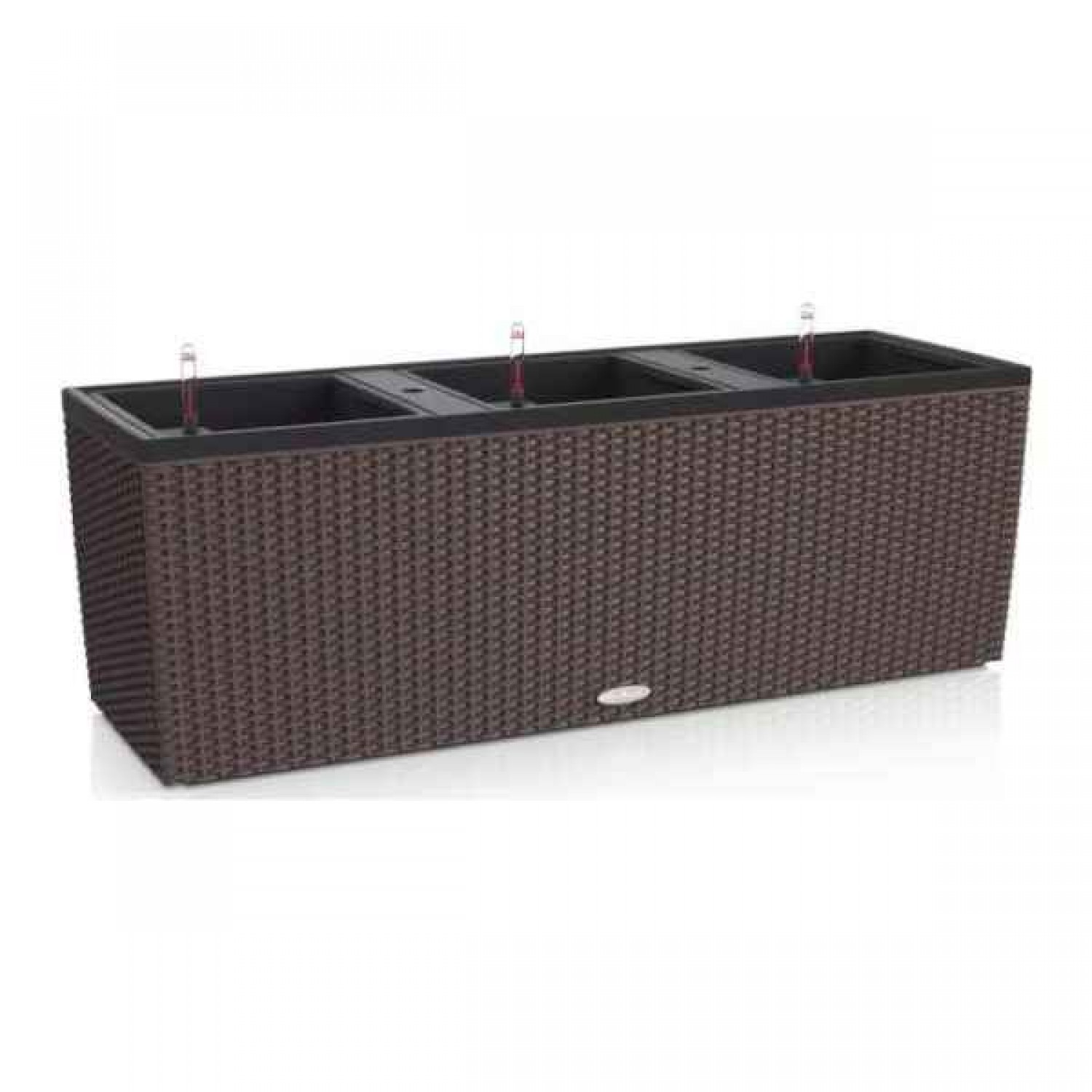 TRIO Cottage 30 Μόκα 100x32x(Υ)34cm Lechuza Αυτοποτιζόμενη Ζαρντινιέρα & Κασπώ - Αυτοποτιζόμενες Ζαρντινιέρες & Γλάστρες