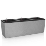 TRIO Stone 30 Black 100x32.5x34.5cm Self-Watering Planter